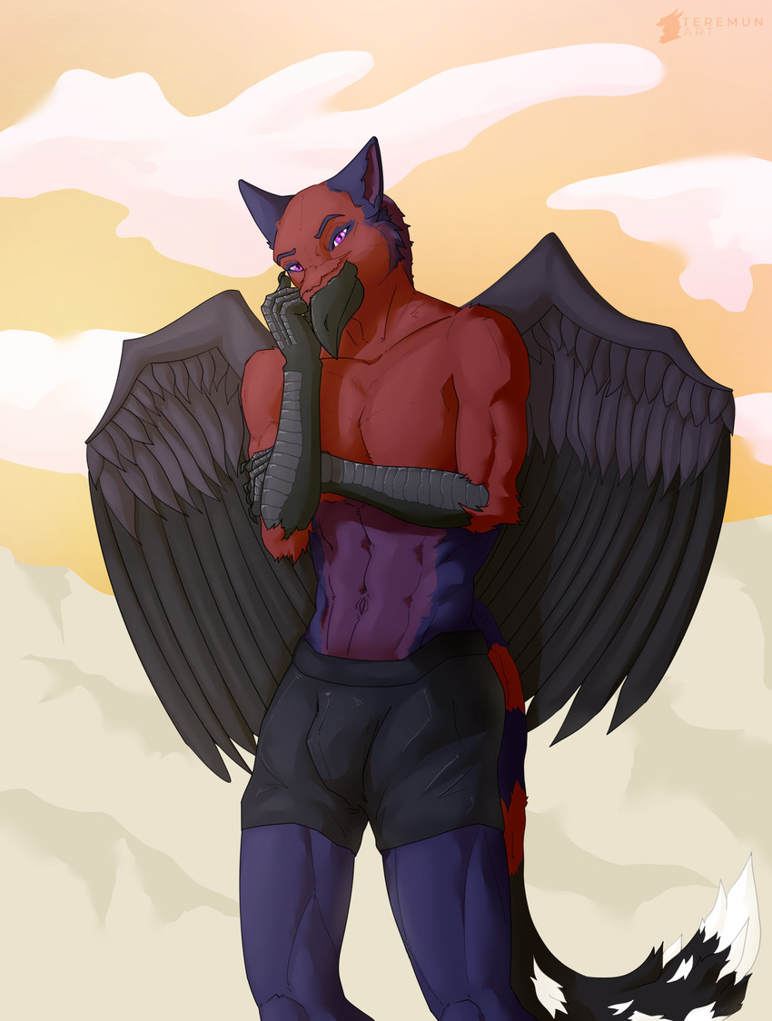 obsidian (mythology) created by teremunart