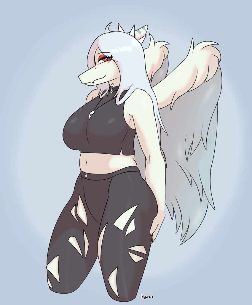 fang (goodbye volcano high and etc) created by hyuvevo