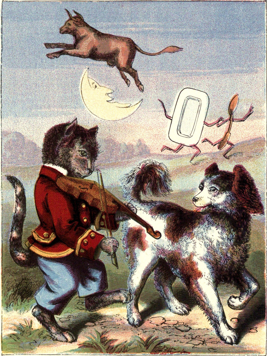 hey diddle diddle created by unknown artist