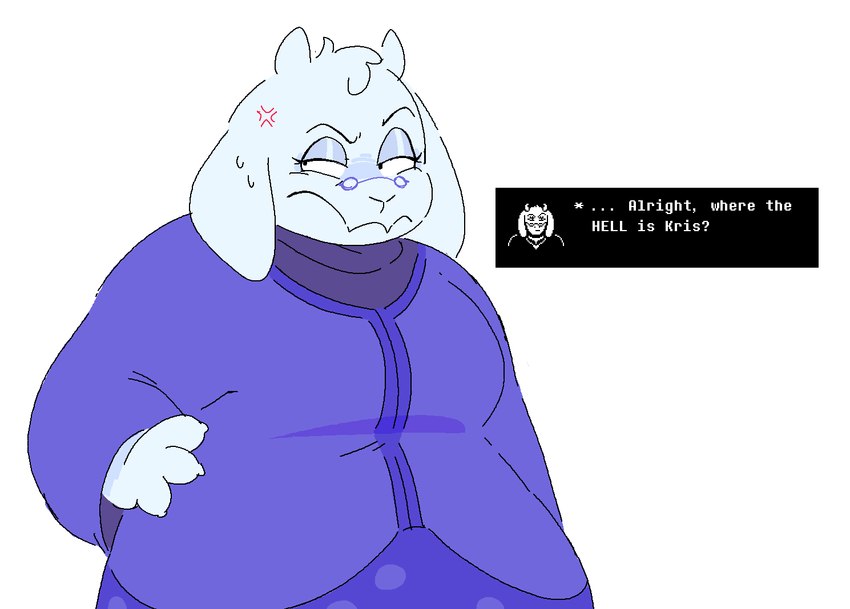 toriel (undertale (series) and etc) created by navigator8