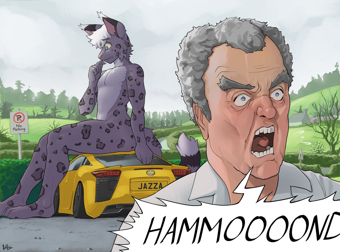 jeremy clarkson and typhoon (top gear) created by fanteliscio