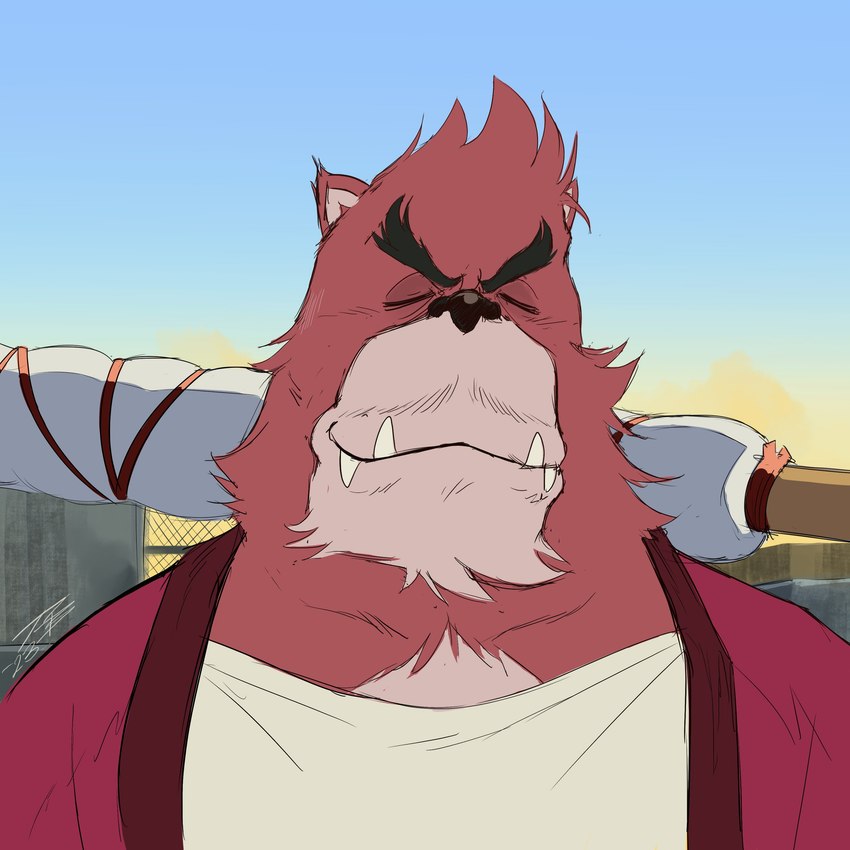 kumatetsu (the boy and the beast) created by crazydrak