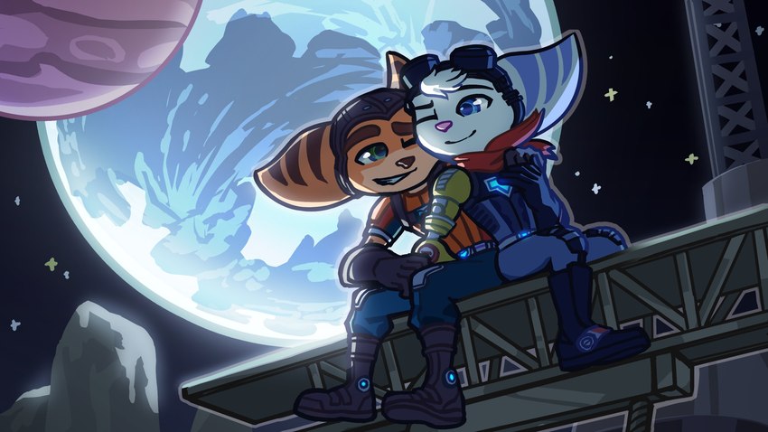 ratchet and rivet (sony interactive entertainment and etc) created by wasab1028465