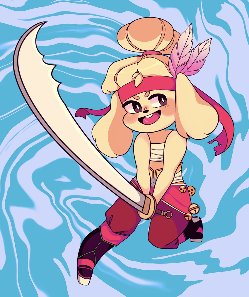 gan ning and isabelle (warriors (game series) and etc) created by defenderofyourdreams