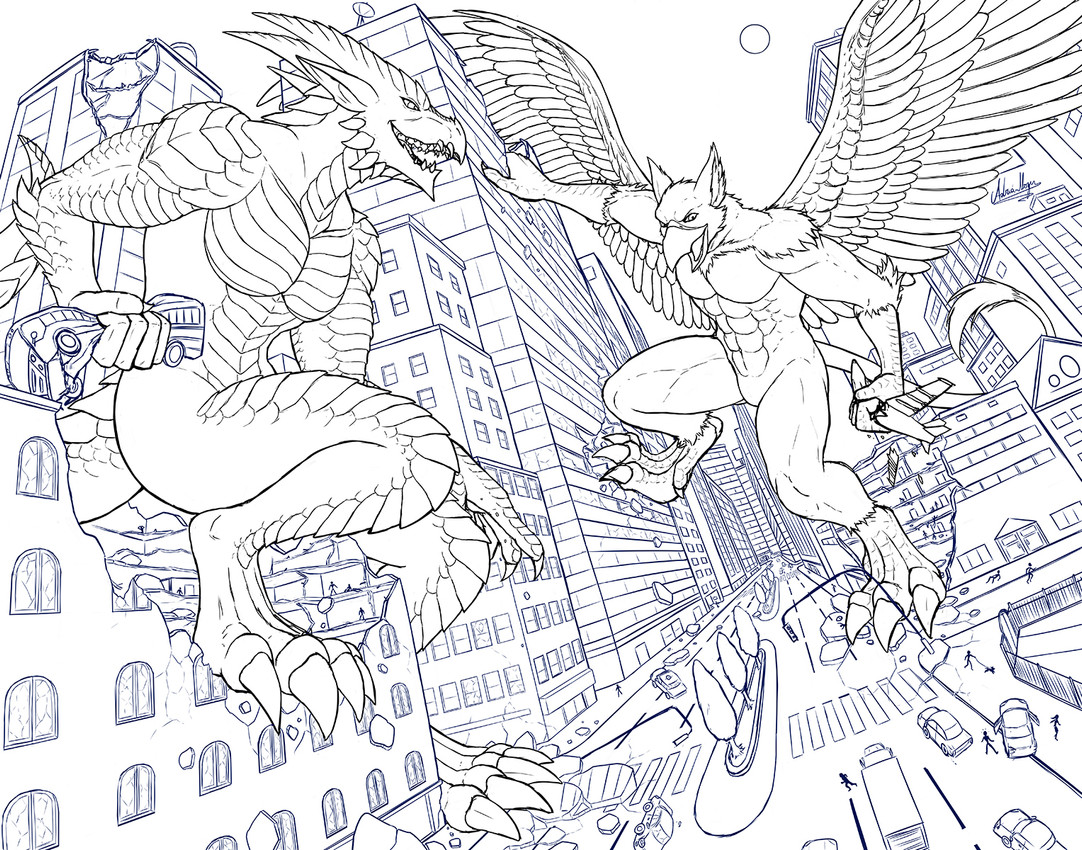 brutus and carpo (mythology) created by growingdragon