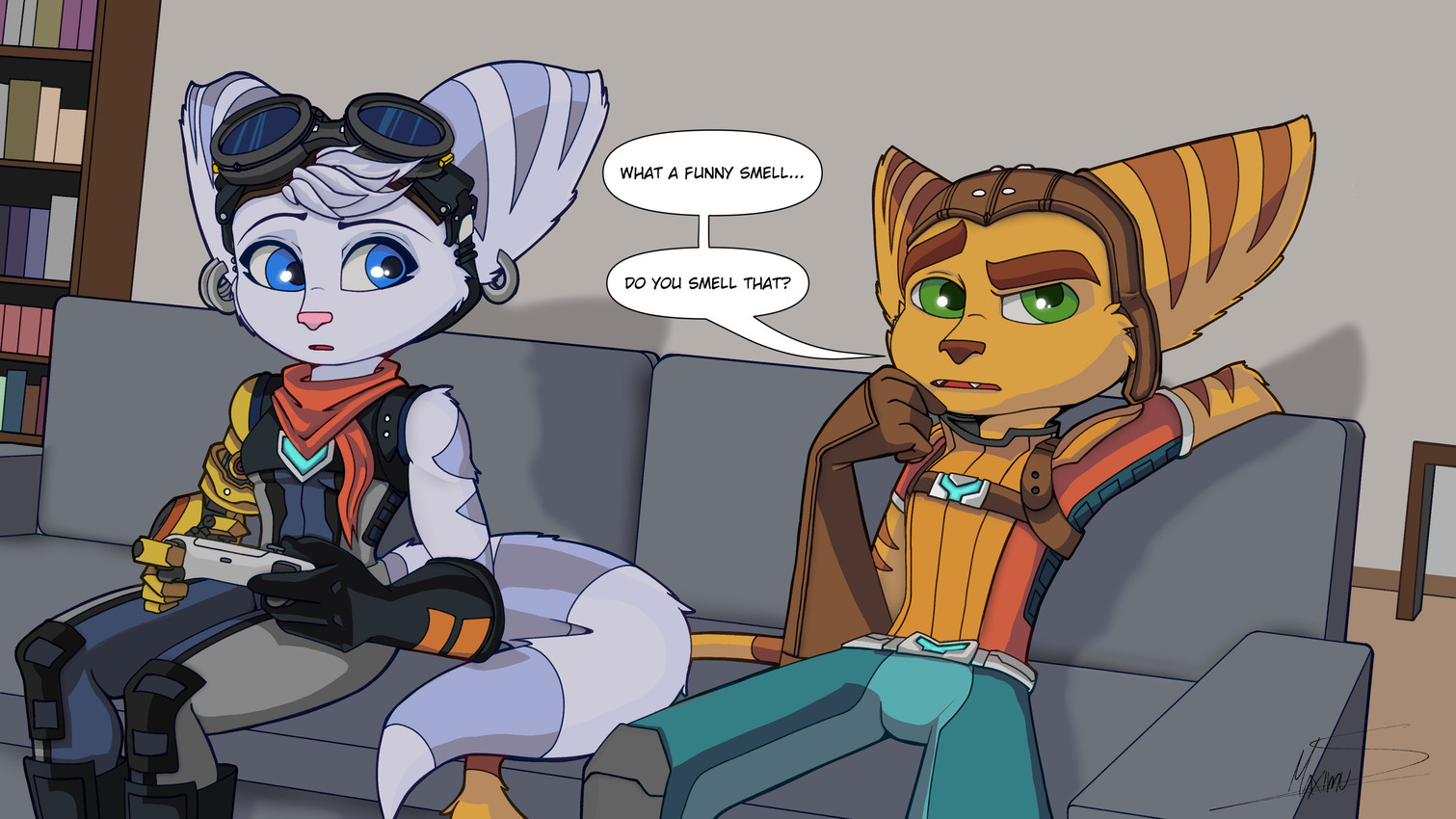 ratchet and rivet (sony interactive entertainment and etc) created by maximuseditor