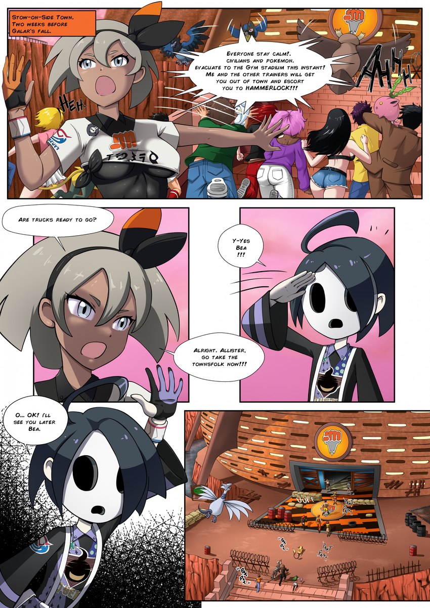allister and bea (nintendo and etc) created by bernardol22