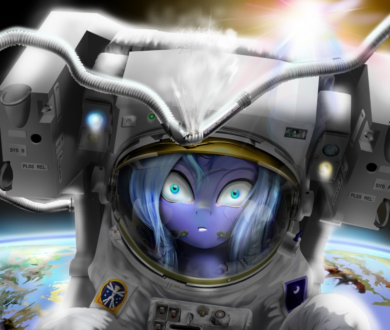princess luna (friendship is magic and etc) created by wylfden