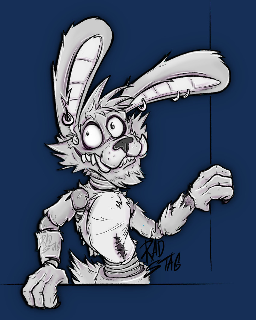 plushtrap (five nights at freddy's 4 and etc) created by radstagart