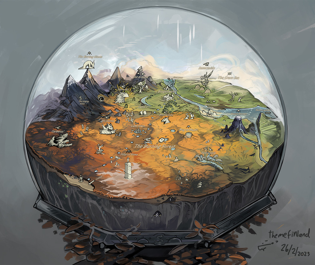 european mythology and etc created by themefinland