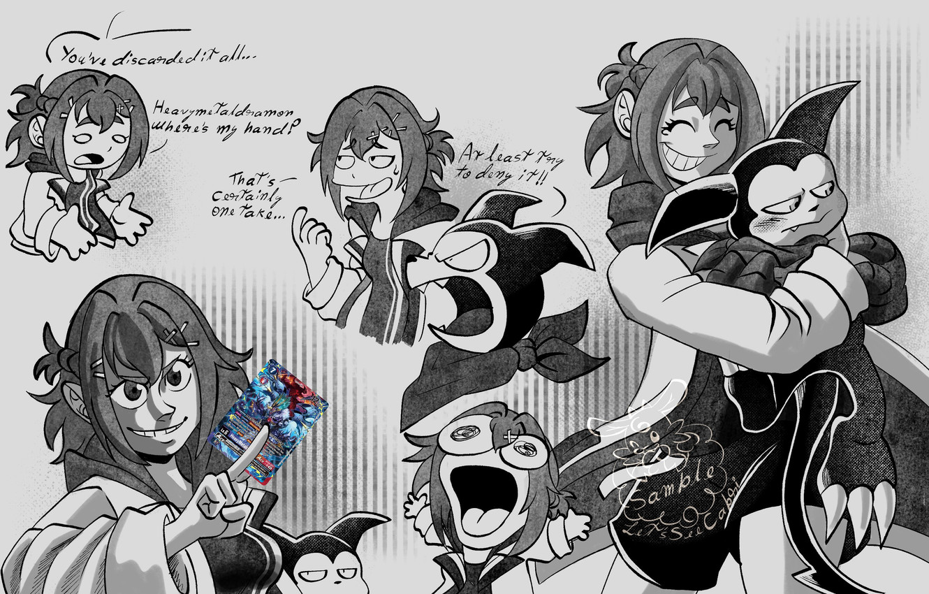 yuuki (digimon liberator and etc) created by letsseecapri