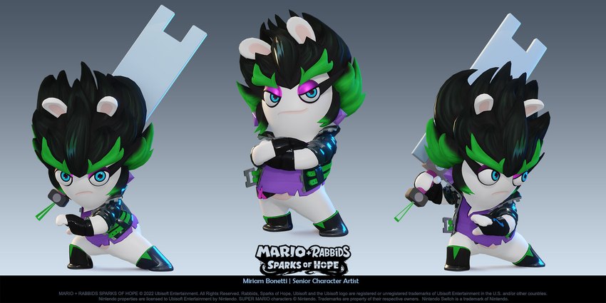 edge (mario plus rabbids sparks of hope and etc) created by miriam bonetti