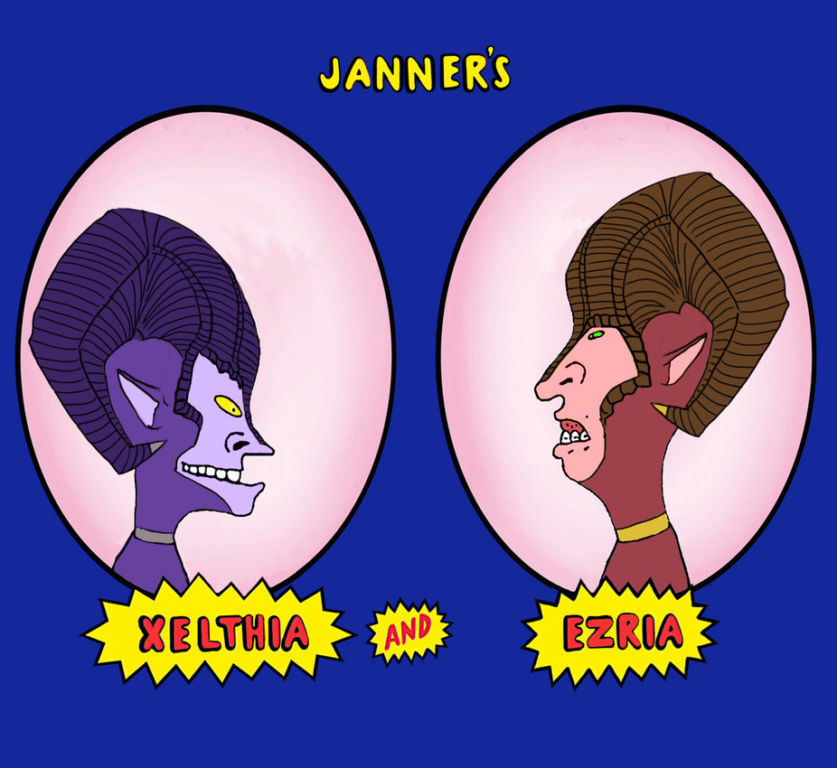 beavis, butt-head, ezria, and xelthia (beavis and butt-head) created by janner3d and zaggatar