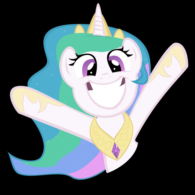 princess celestia (friendship is magic and etc) created by parttimebrony
