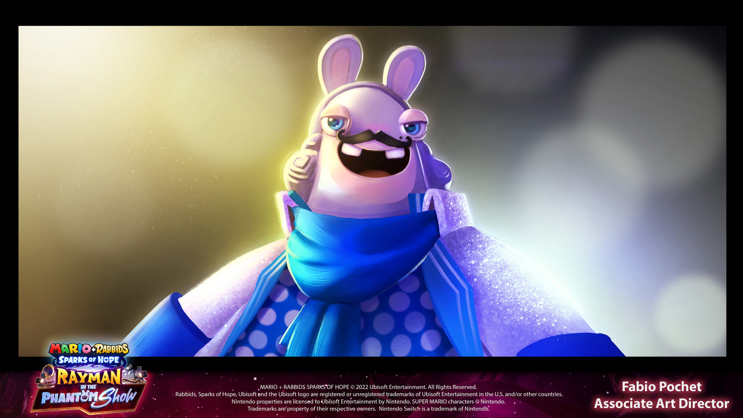 phantom of the bwahpera (mario plus rabbids kingdom battle and etc) created by fabio pochet