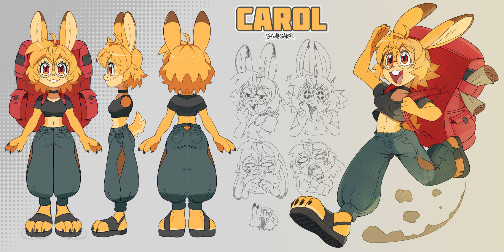 carol created by drawligator