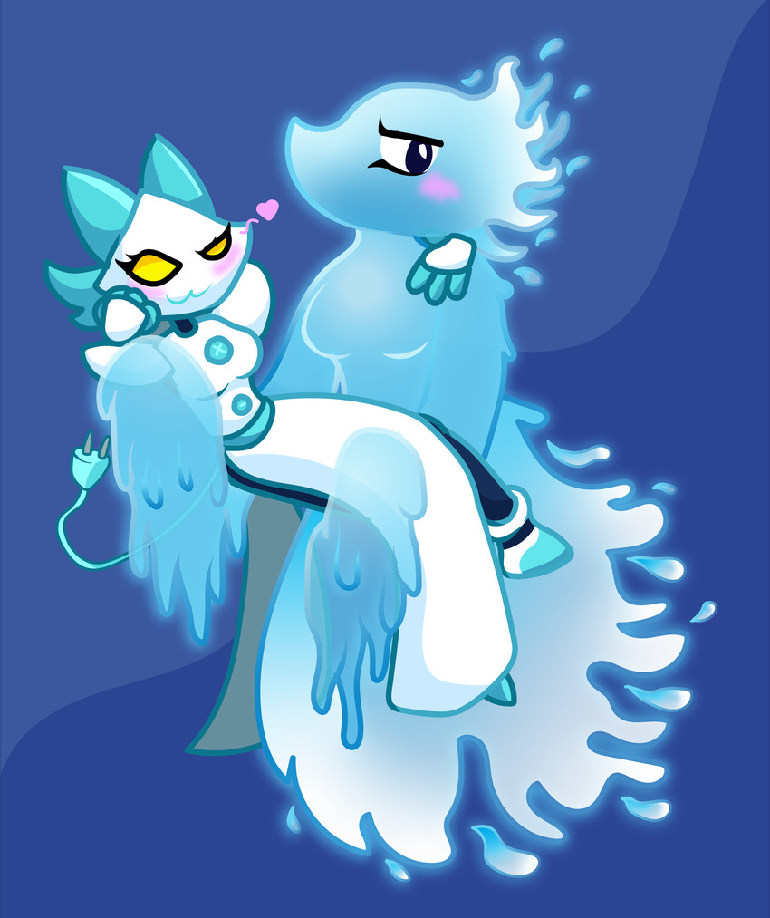 miss mizzle and tasque manager (undertale (series) and etc) created by pkplague