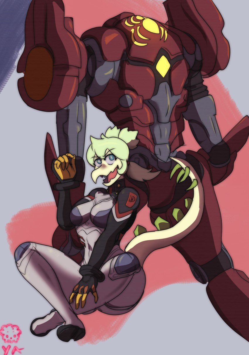 peni parker and stella (goodbye volcano high and etc) created by yoshikage anon