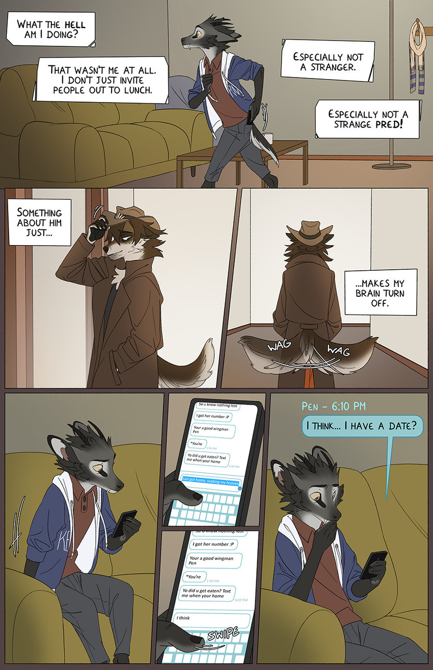 indy and pen created by falco works