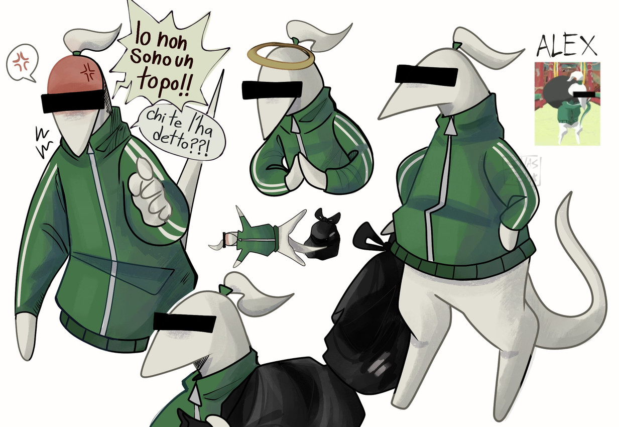 hoarder alex (ena: dream bbq and etc) created by shast (artist)
