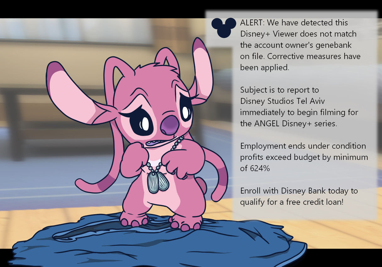 angel (lilo and stitch and etc) created by sgtpieman