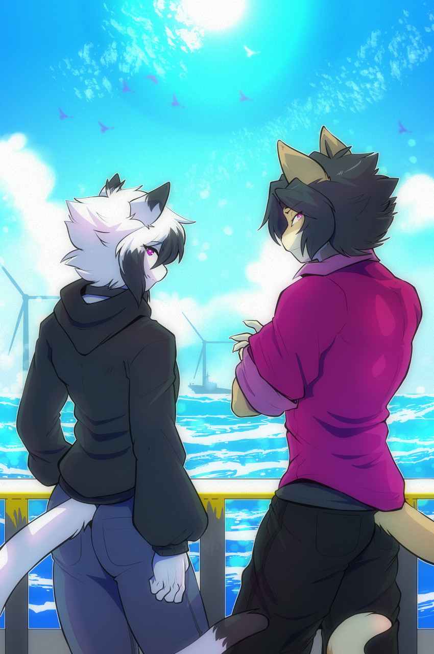 ereki kagami and munks created by munkeesgomu