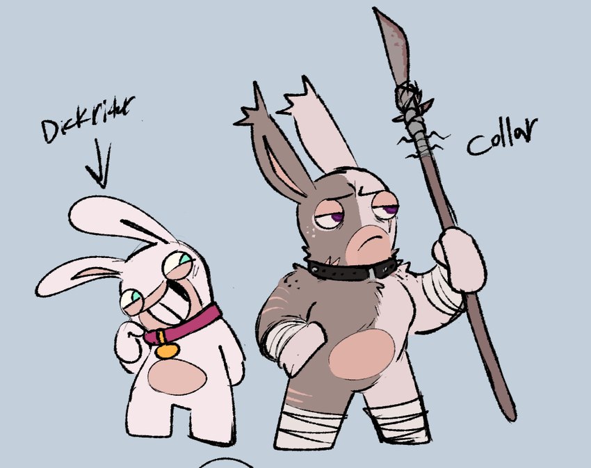 collar, dick rider, and fan character (rayman (series) and etc) created by critterzone13