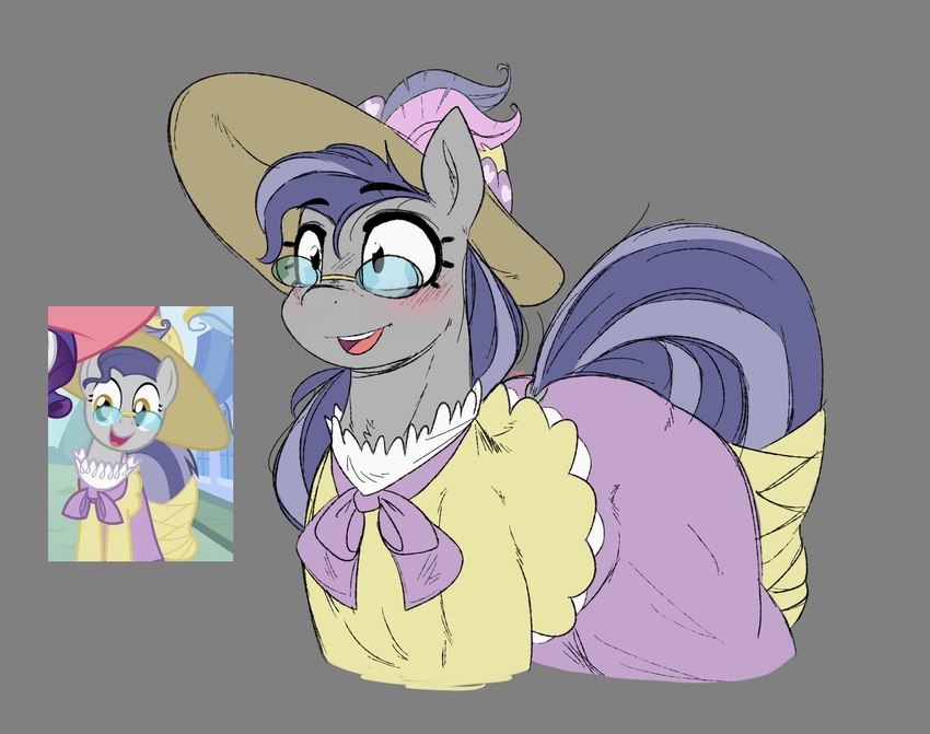 pish posh and silver frames (my little pony and etc) created by aaa-its-spook