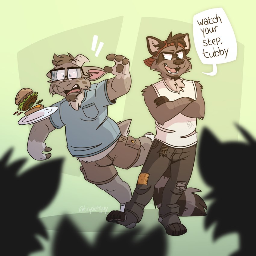 gary and sam created by tinydeerguy