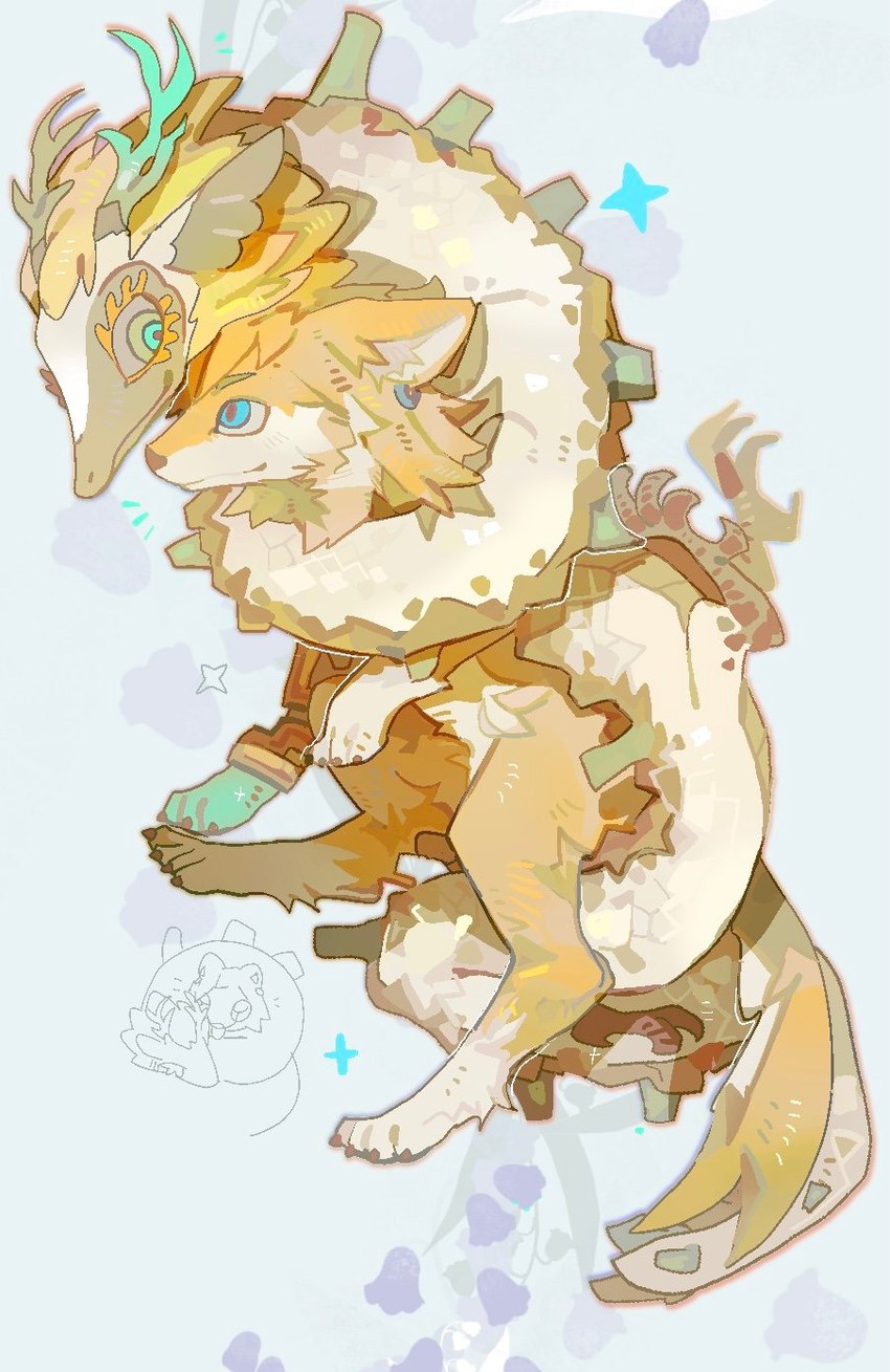 light dragon and link (tears of the kingdom and etc) created by paozi haox