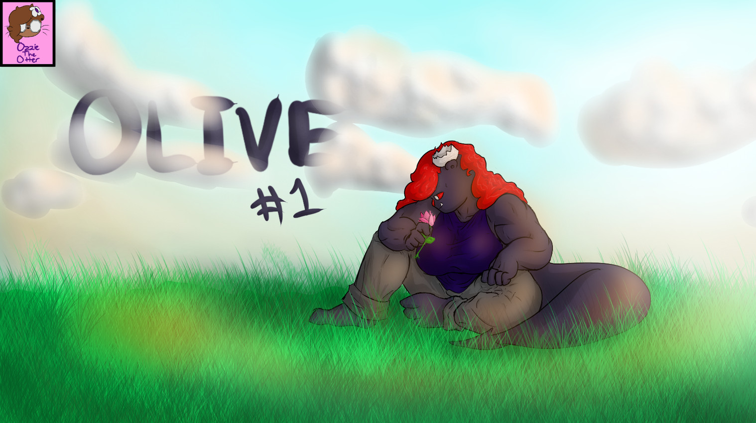 olivia trea created by ozzie the otter
