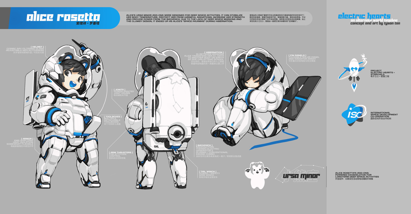 alice rosetta (electric hearts) created by tyson tan