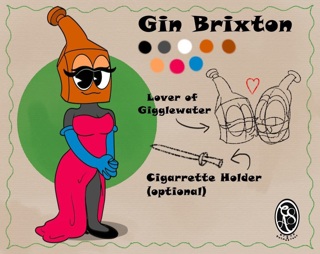 gin brixton created by crazy 8 animations