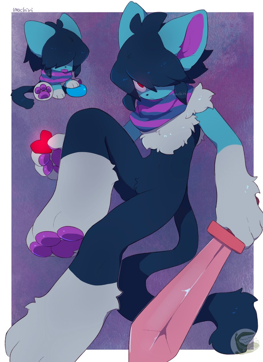 kris (undertale (series) and etc) created by mochiri