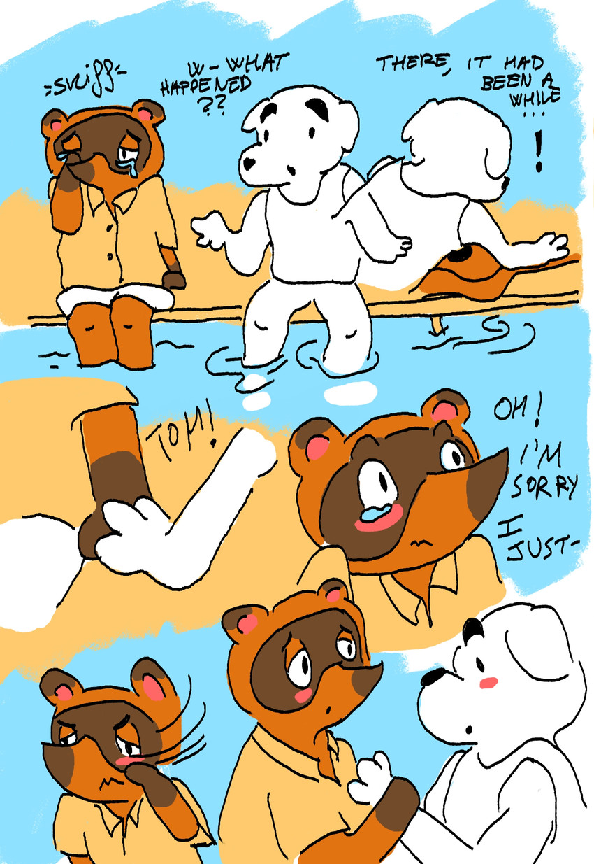 k.k. slider and tom nook (animal crossing and etc) created by mandarinaks