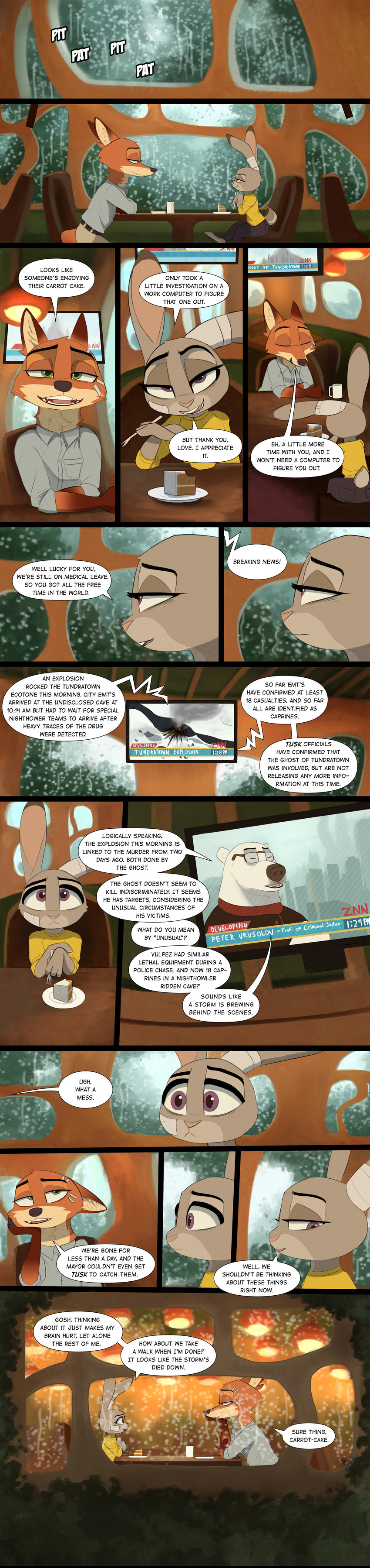 judy hopps and nick wilde (zootopia and etc) created by yitexity