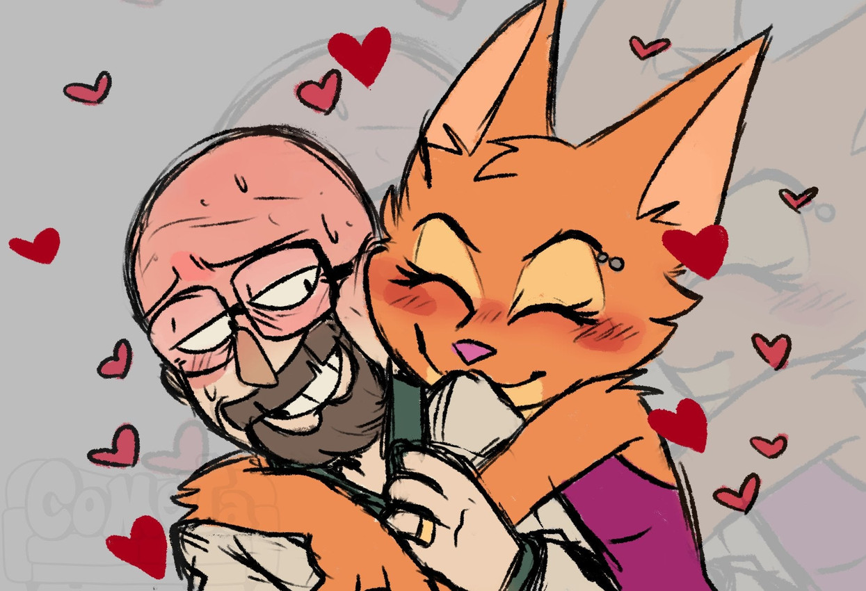 diane foxington and walter white (breaking bad and etc) created by cometazzzz