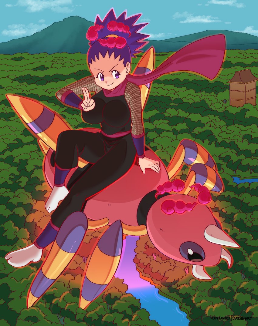 janine (pokemon hgss and etc) created by dakunart
