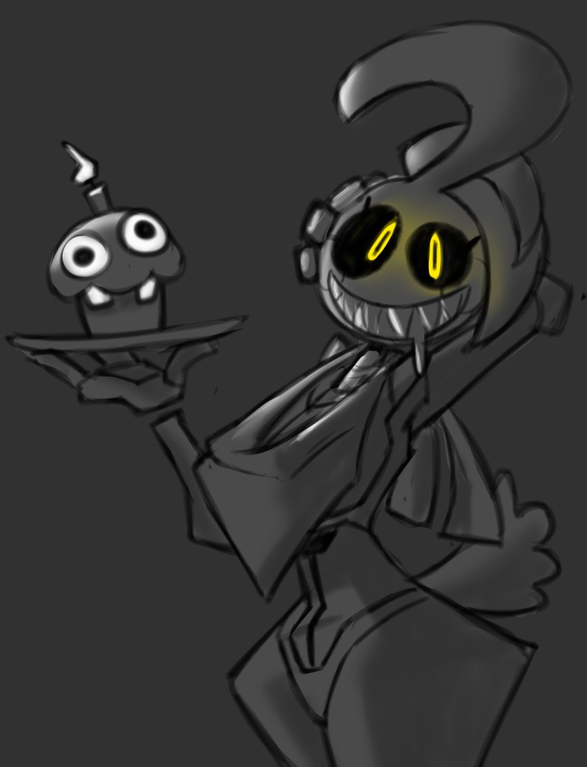 cupcake and toy chica (five nights at freddy's 2 and etc) created by bav