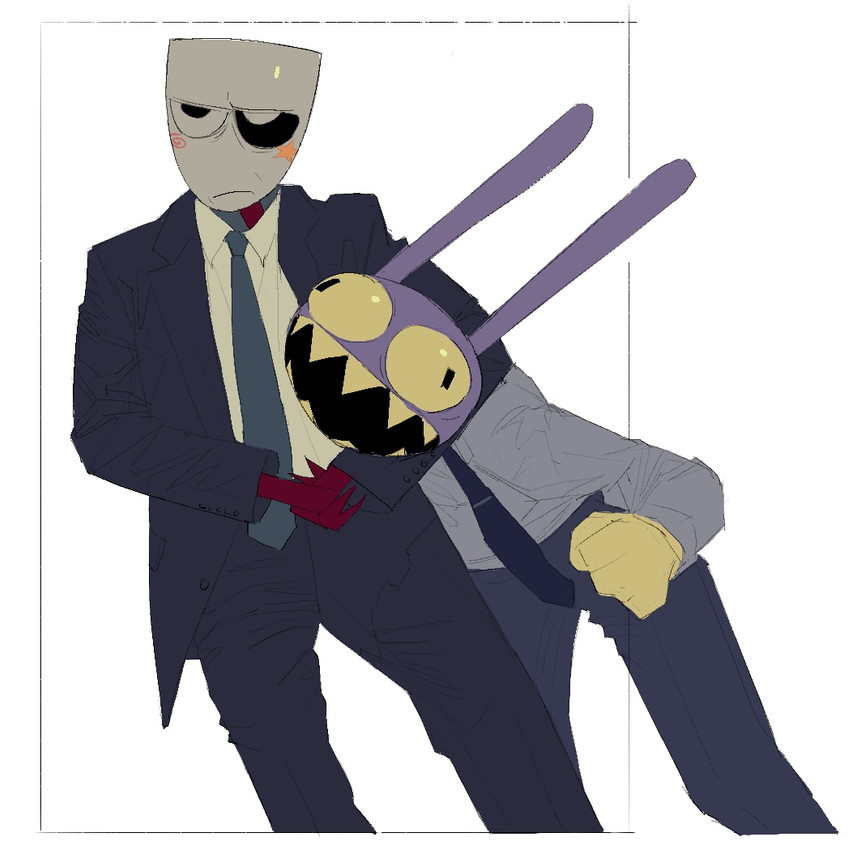 gangle and jax (the amazing digital circus and etc) created by charseraph
