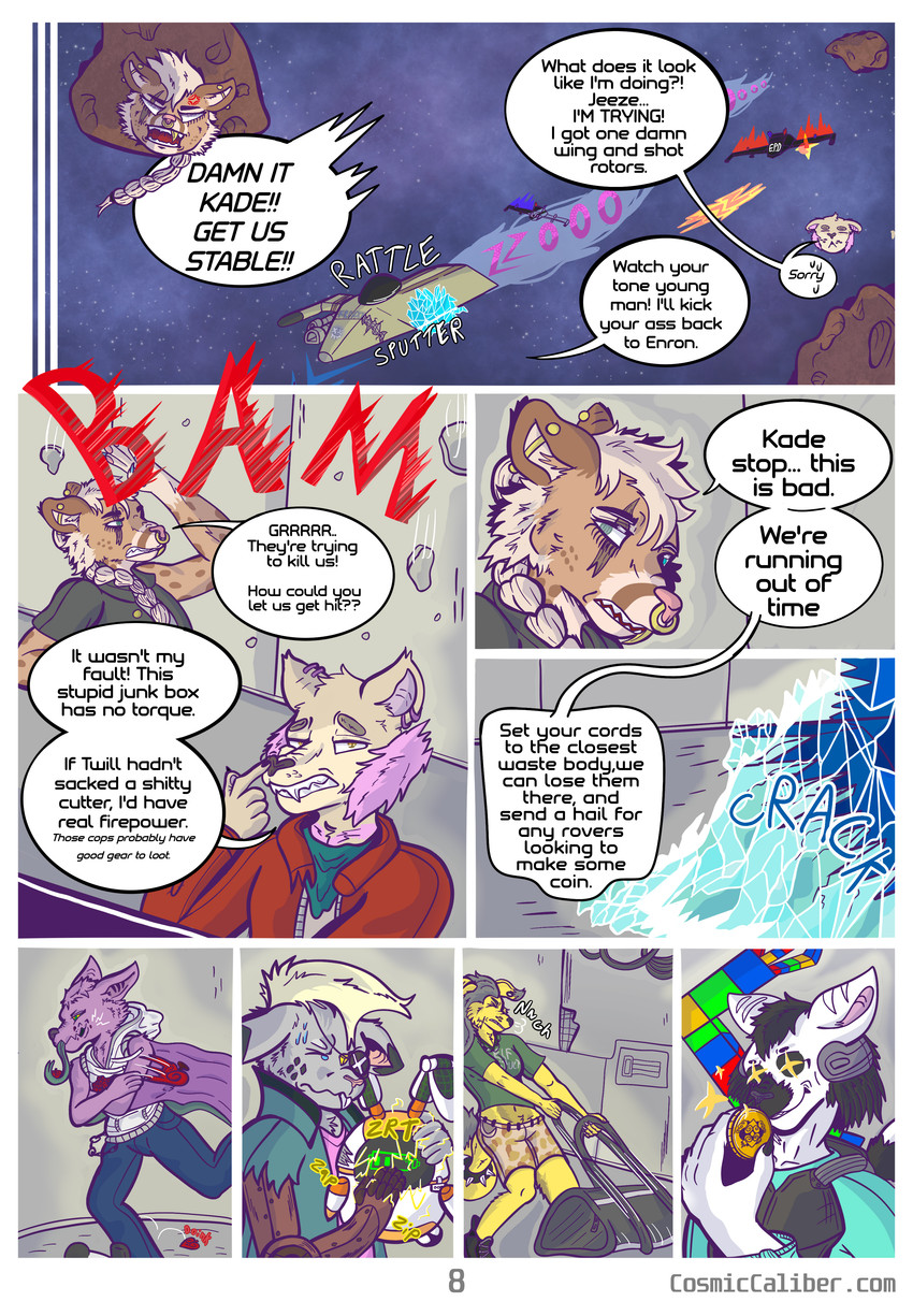 garret, twill, iggy, kade, vaya, and etc (cosmic caliber) created by badaspen