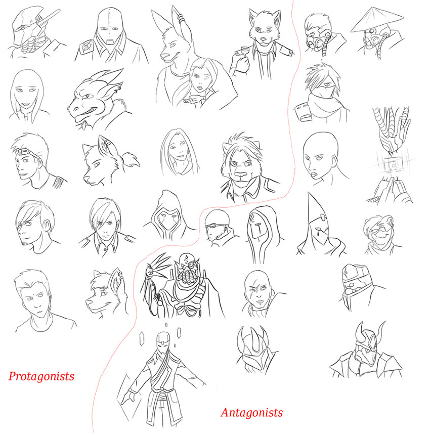 mythology created by solaxe (artist)